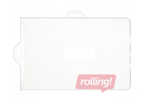 Identifikācijas kartes turētājs, caurspīdīgs, 88x53.8mm