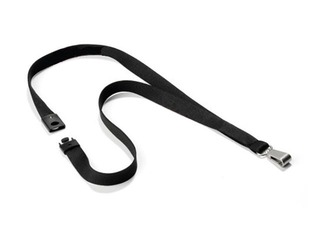 Textile lanyard Durable, black