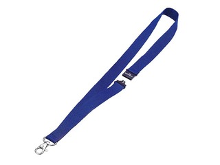 Identifikācijas kartes lente Durable, ar drošības sprādzi, zila