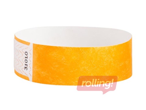 Paberist käepaelad Tyvek 100 tk, oranž