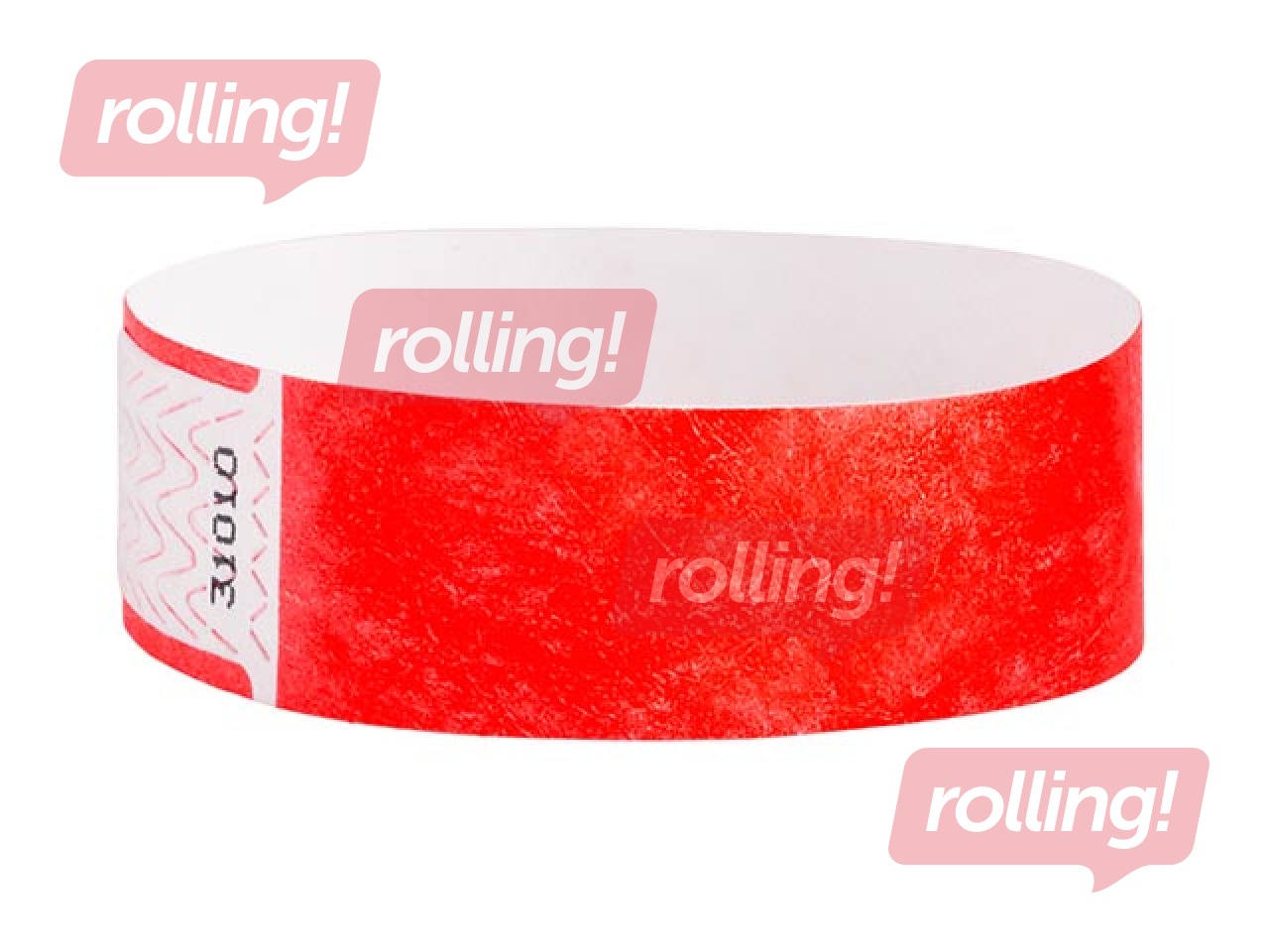 Papīra kontroles aproces Tyvek 100gb, sarkanas