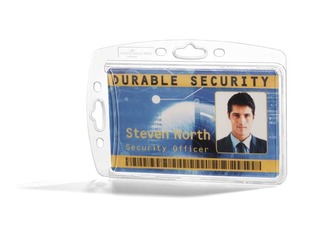 Держатель для идентификационной карты Durable, на одну карту, 54x85мм