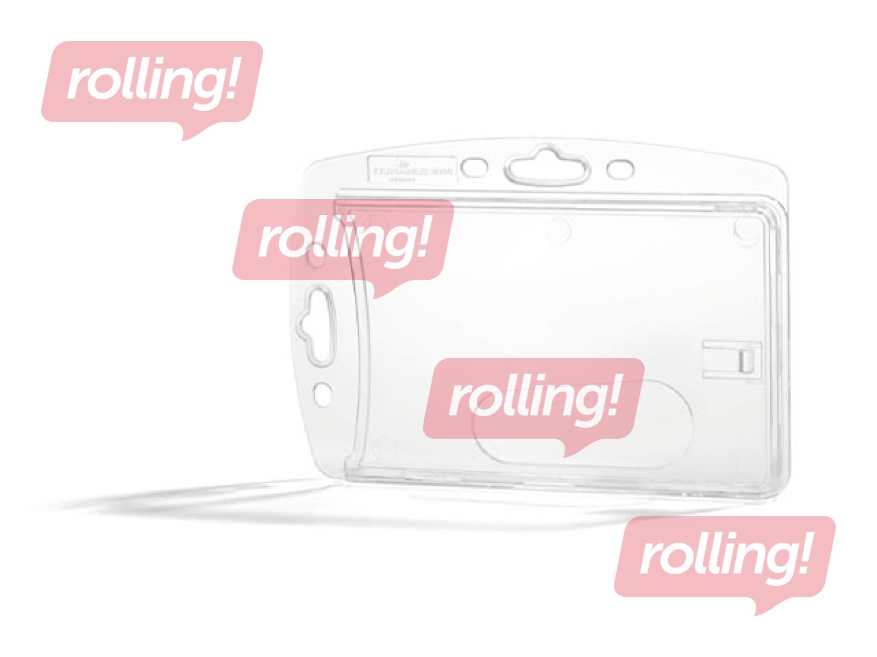 Identifikācijas kartes turētājs Durable, vienai ID kartei, 54x85mm