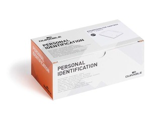 Identifikācijas kartes turētājs Durable, vienai ID kartei, 54x85mm