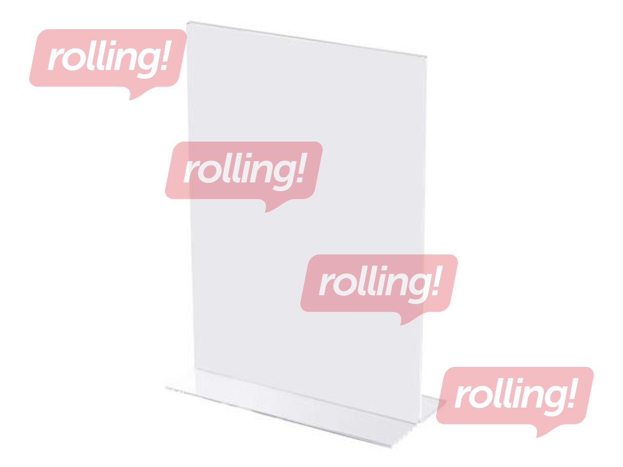 Prospektu turētājs A4, T - veida, vertikāls