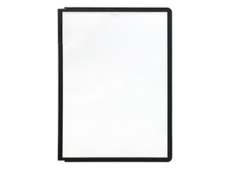 Information frame Sherpa A4, 5 pcs., black