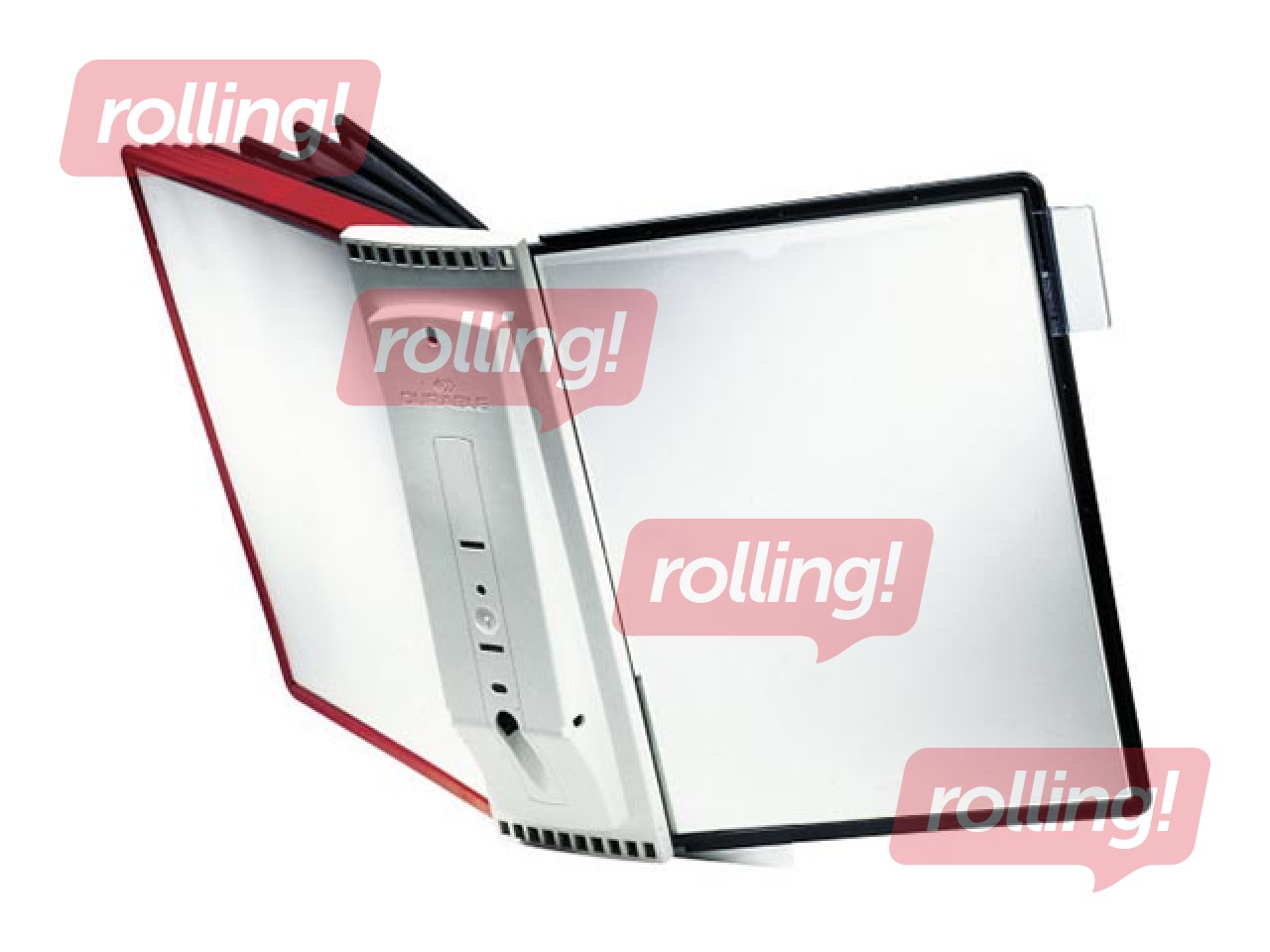 Sienas displejs Durable Sherpa Wall, 5 sarkanas un 5 melnas displeja kabatas 