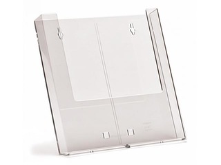 Booklet holder A4, wall-mountable