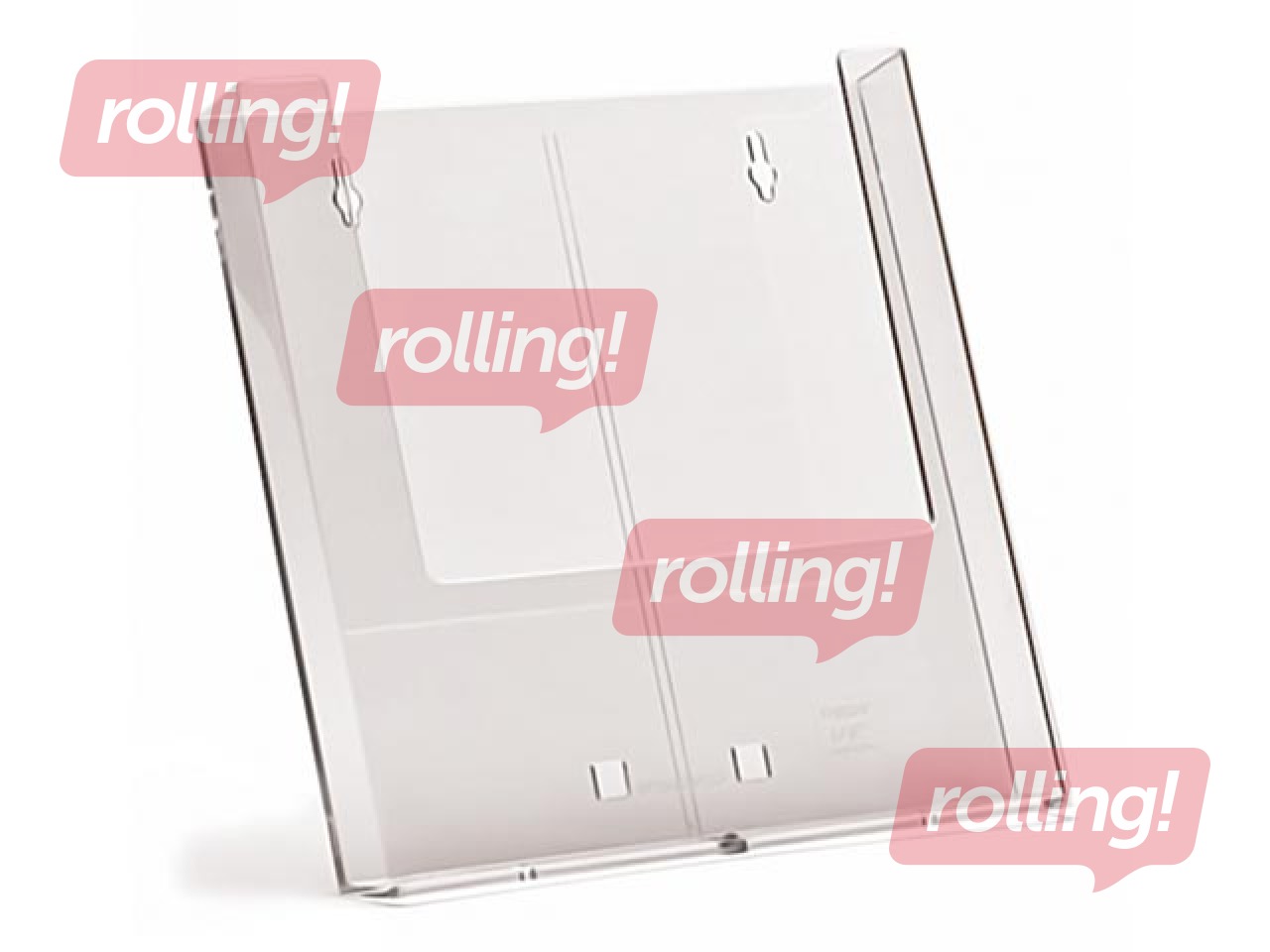 Booklet holder A4, wall-mountable