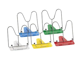 Book stand Brunnen, metal, assorted colours