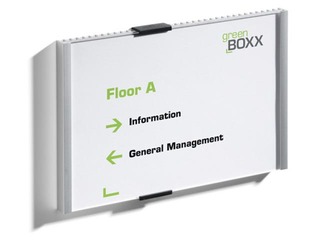 Informatīva plāksne Durable Info, sienas, 210 x 148.5mm, sudraba