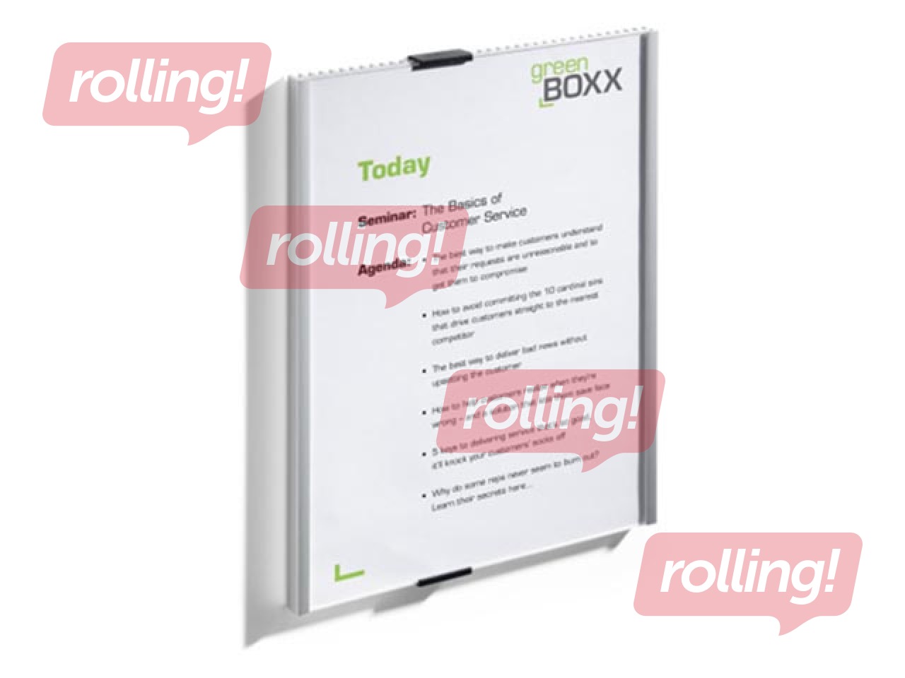 Настенная табличка Durable Info, sienas, 210 x 297мм, серебристый металлик