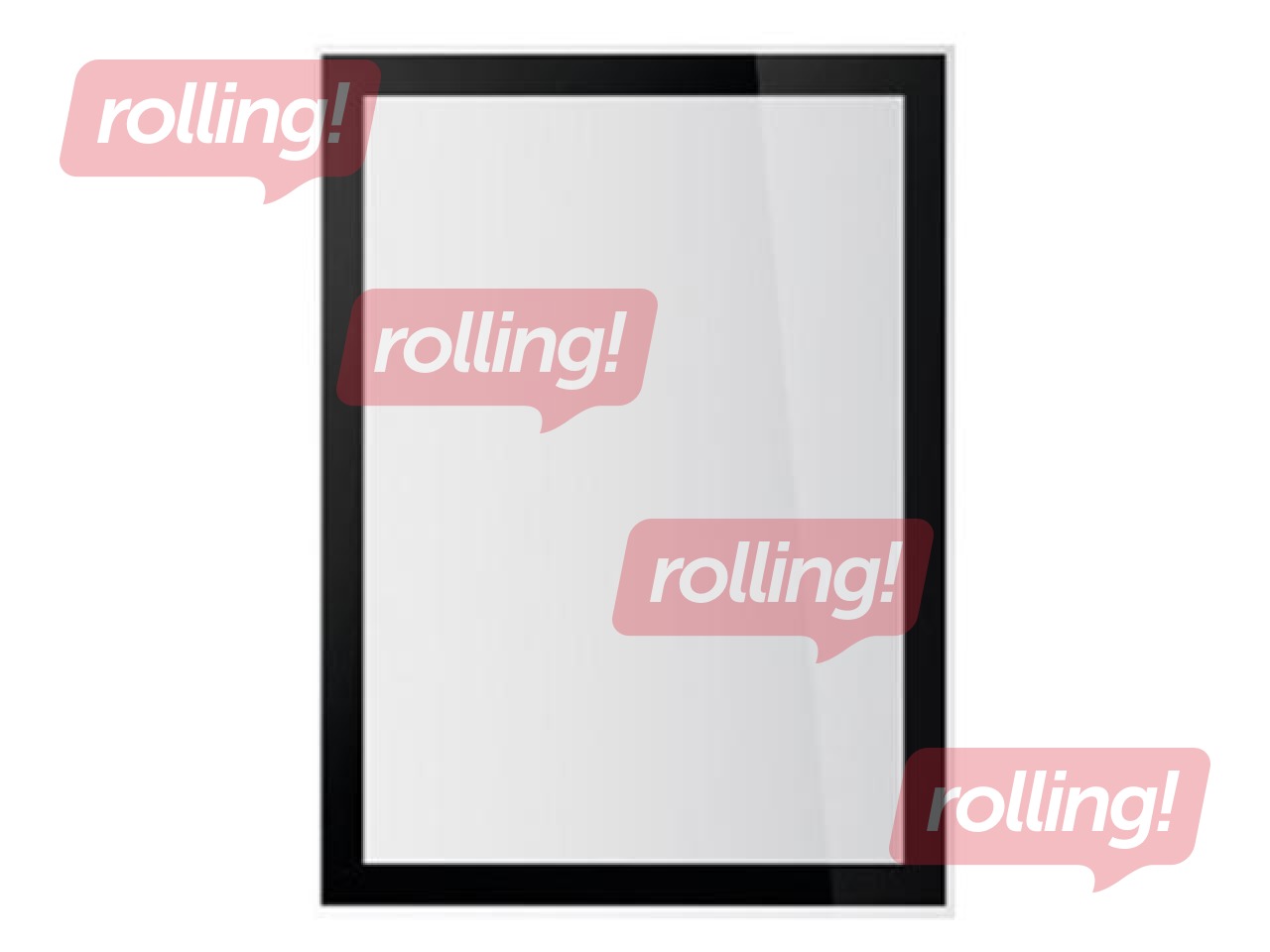 Informācijas kabata, pašlīpoša Duraframe Sun  A4, ar melnu rāmi, 2 gab