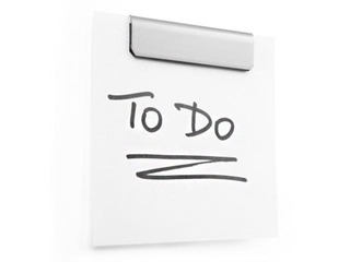 Magnētiskais klipsis piezīmēm Durafix, 60 mm, sudraba, 5 gab.