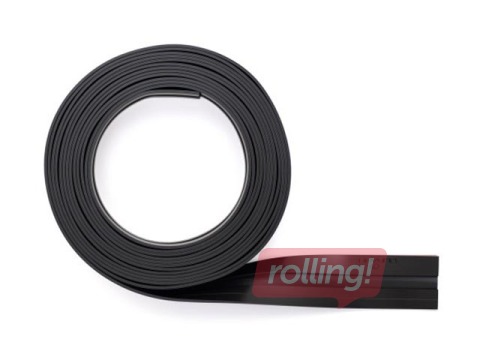 Self-adhesive magnetic tape Durafix Roll, black, 17mmx5 m