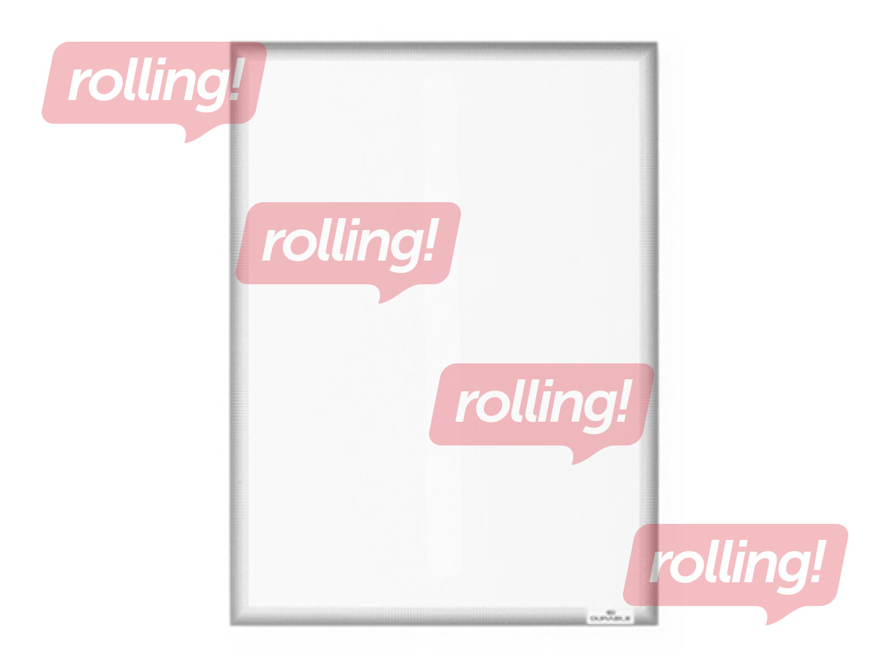 Infotasku Durable, A4, staatiline, 5 tk.