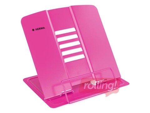 Подставка для книг Herma, металлическая, розовая