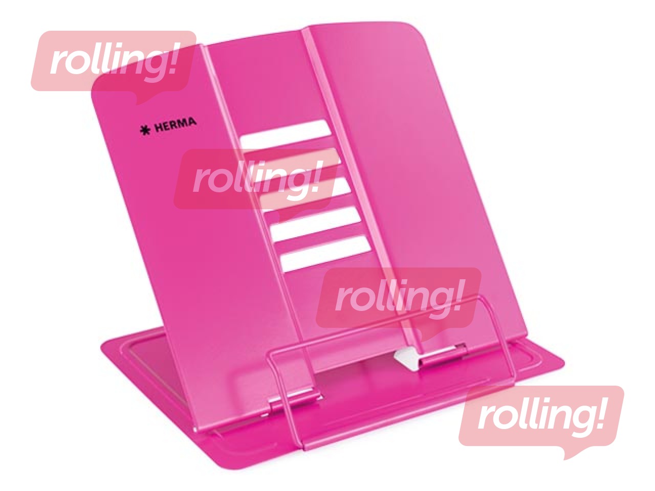 Reading reck Herma, metal, pink
