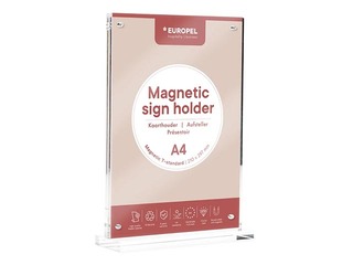 Prospektu turētājs Europel Luxe, A4, T - veida, vertikāls