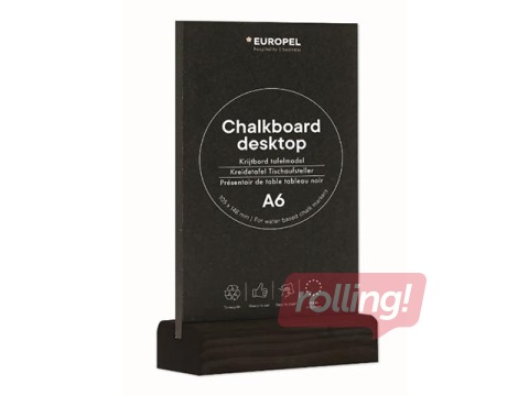 Galda krīta tāfele Europel, A6