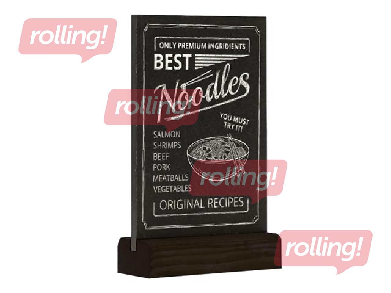 Galda krīta tāfele Europel, A6