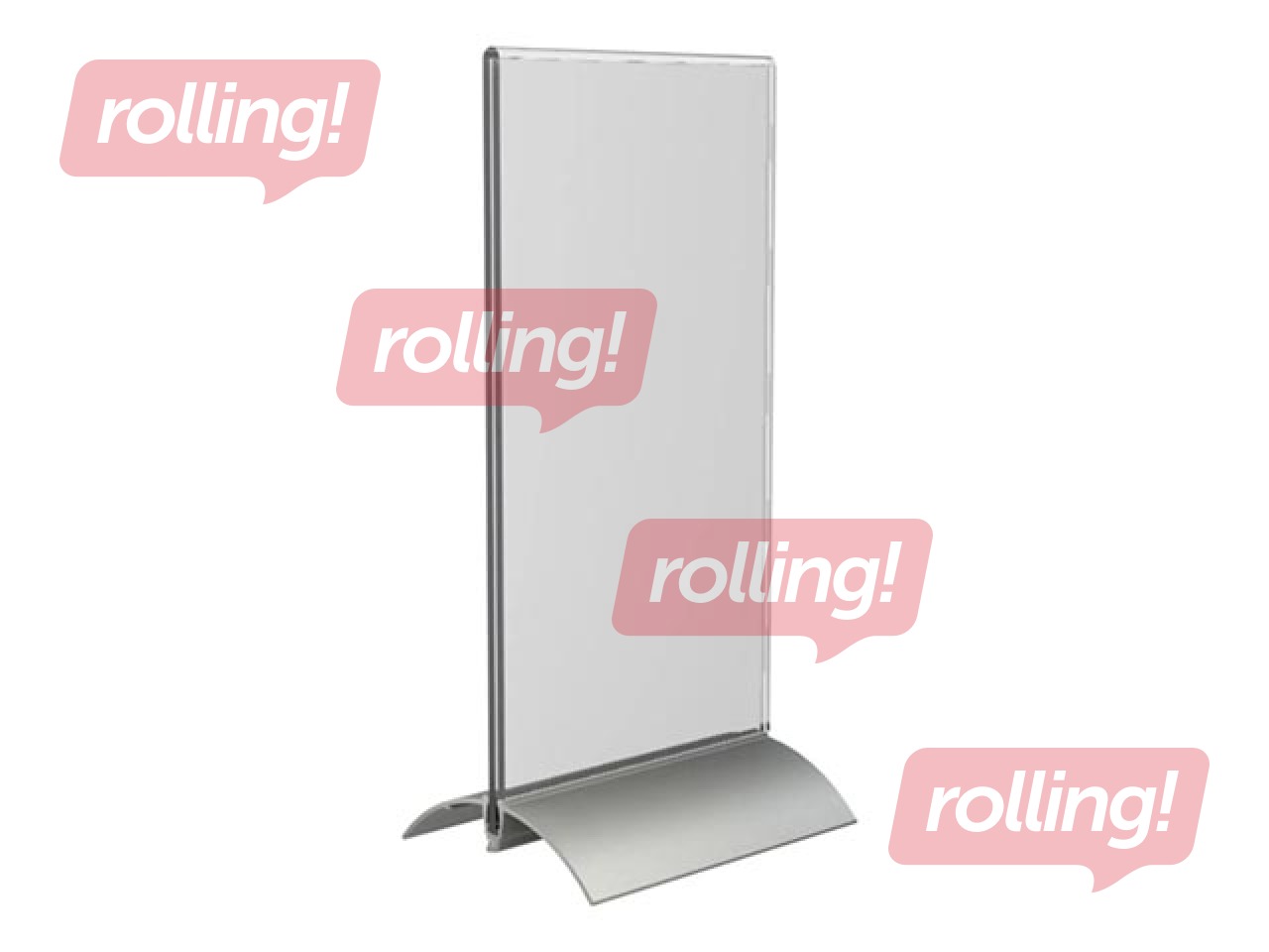 Prospektu turētājs Europel, 1/3 A4, T - veida, vertikāls