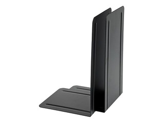 Grāmatu turētājs Alco, 13x24x14 cm, metāla, melns, 1 gab