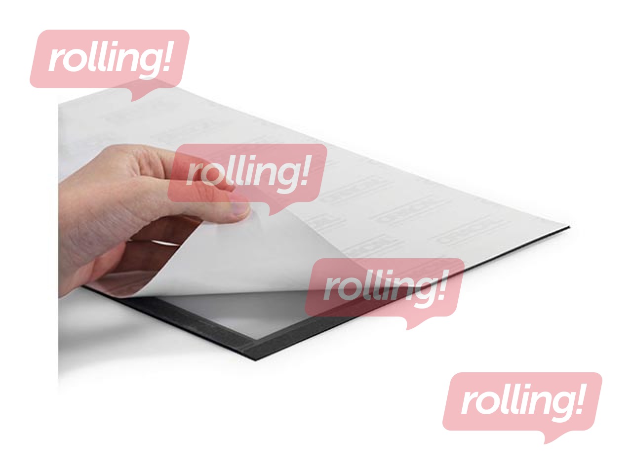 Informācijas kabata, pašlīpoša Duraframe  A3, ar melnu rāmi, 2 gab