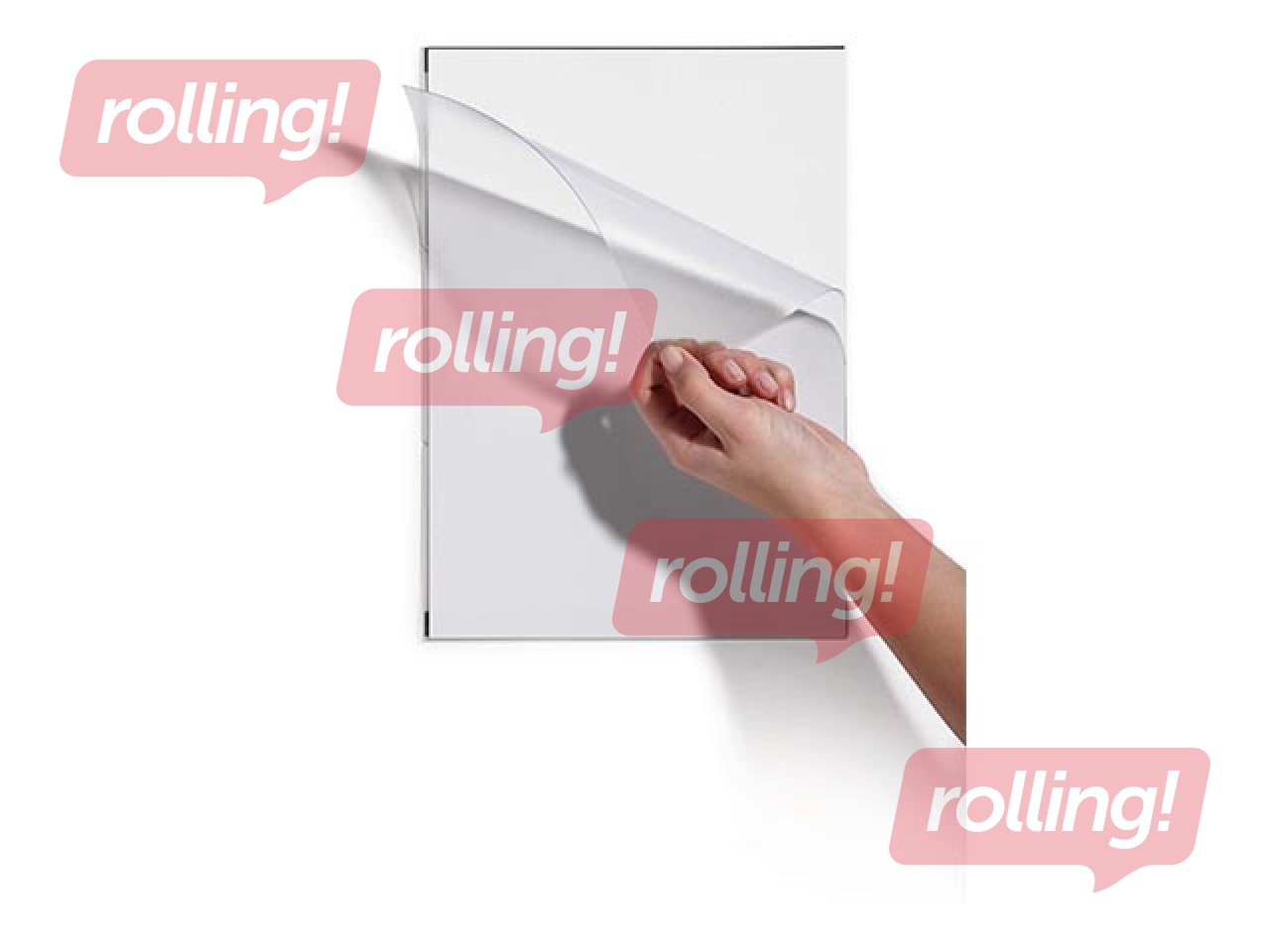 Informācijas kabata Durable, magnētiska  A4, 2 gab