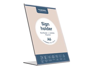 Infohoidik Europel, A6, L - alus, vertikaalne