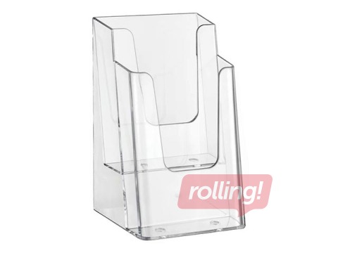 Bukletu turētājs Europel 1/3 no A4 ar 2 kabatām