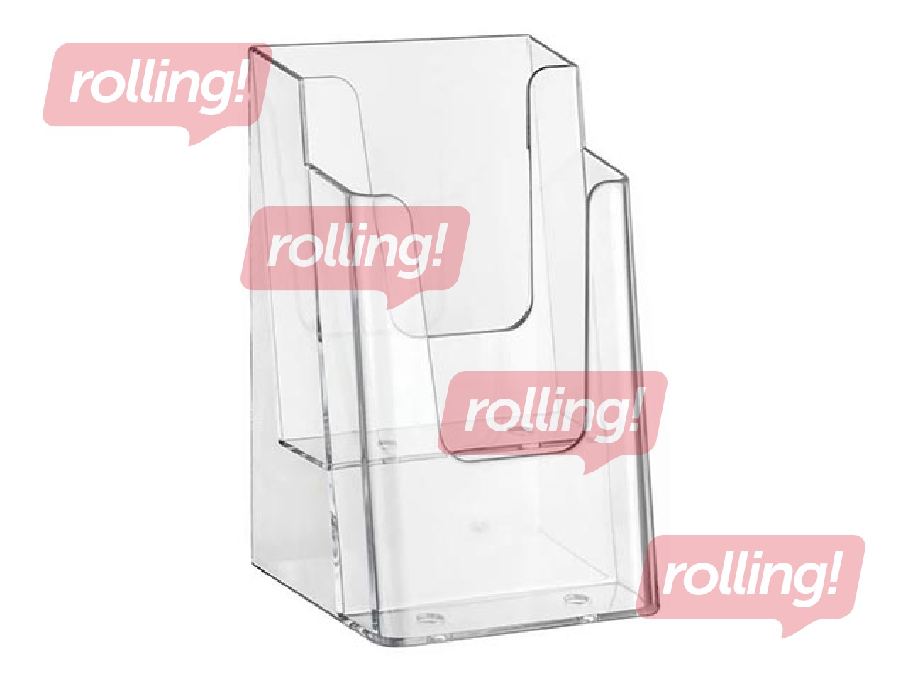 Bukletu turētājs Europel 1/3 no A4 ar 2 kabatām