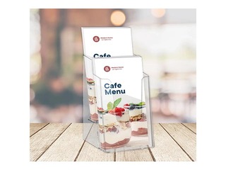 Bukletu turētājs Europel 1/3 no A4 ar 2 kabatām