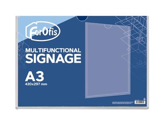 Информационная табличка, горизонтальная, A3
