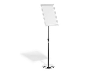 Information stand with aluminum frame Durable, A3, floor