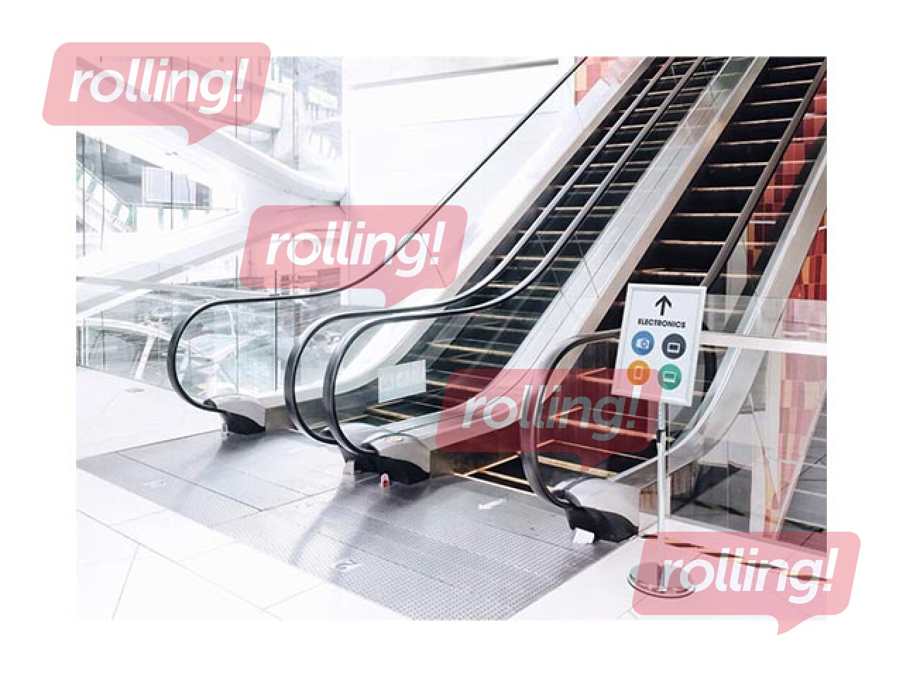 Information stand with aluminum frame Durable, A3, floor