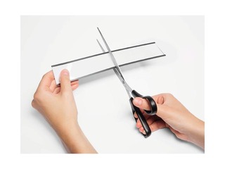 Magnetic label holder strip, 200x40mm, 5 pcs.