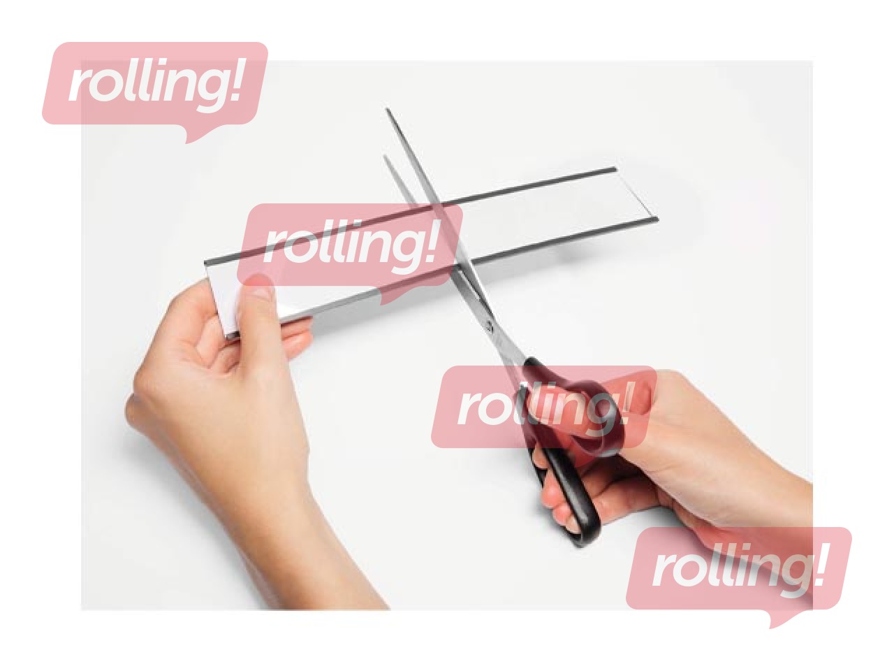 Magnetic label holder strip, 200x40mm, 5 pcs.