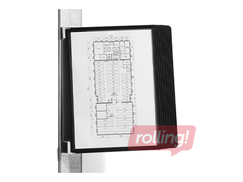 Display panel system with 10 black display panels