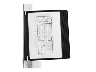 Display panel system with 10 black display panels