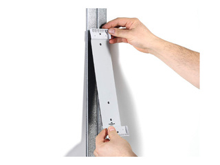 Sienas displejs Durable Vario Magnetic Wall, 10 melnas displeja kabatas, magnētisks