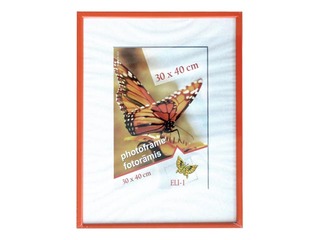 Photo frame Aura, A3, plastic, orange 