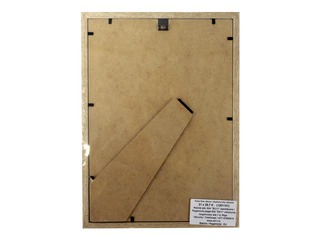 Photo frame Aura, A4, wooden, brown