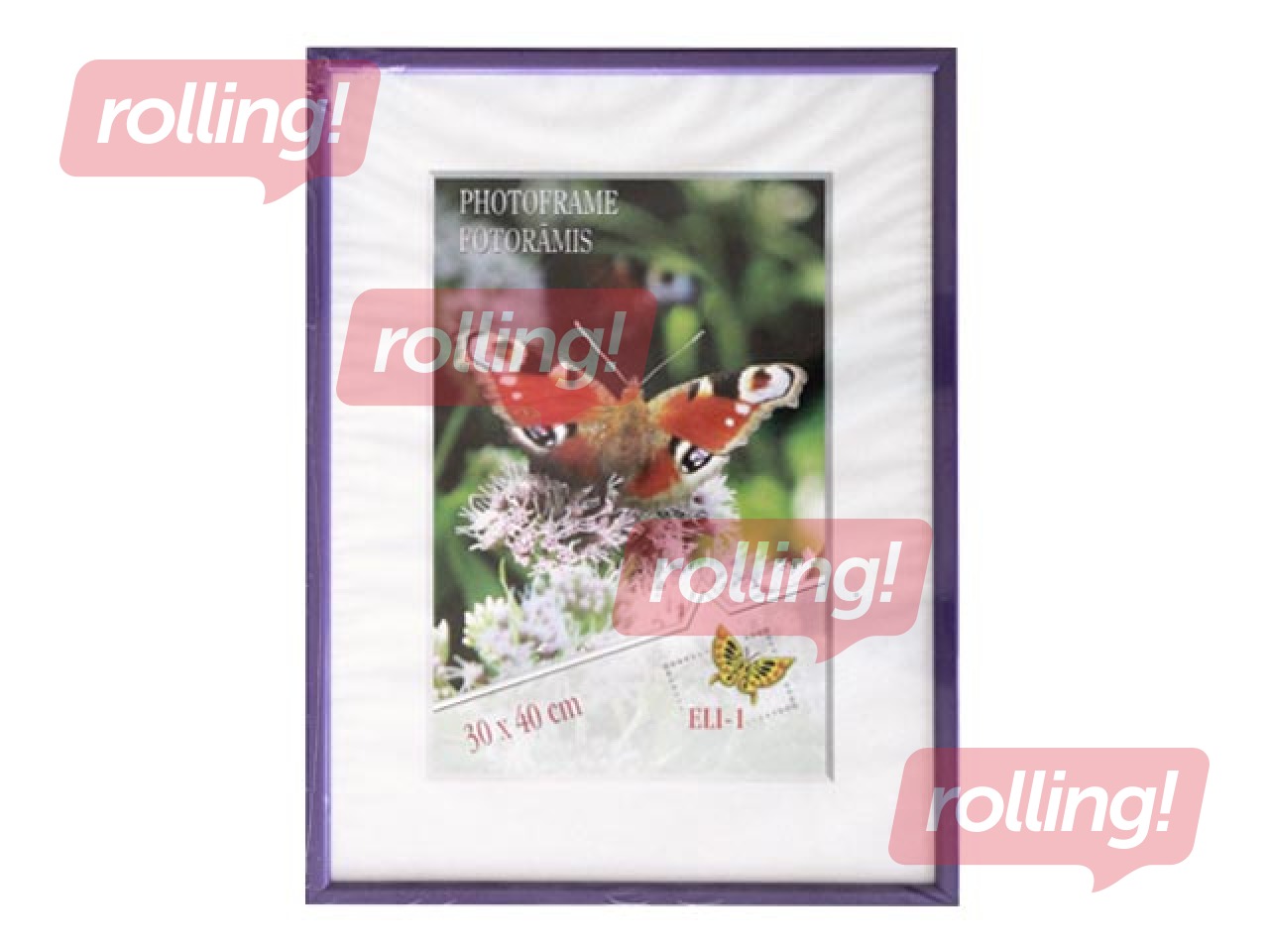 Foto rāmis Aura, A3, plastikāta, violets