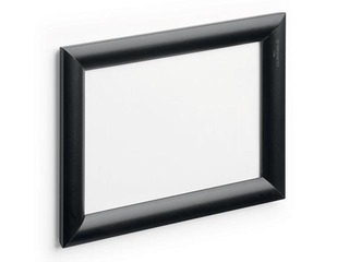 Aluminum profile frame with clips Durable, A5, black