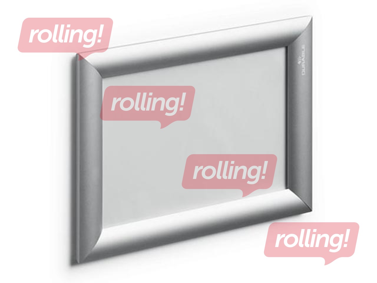 Alumīnija profilu rāmis ar skavām Durable, A5, sudraba