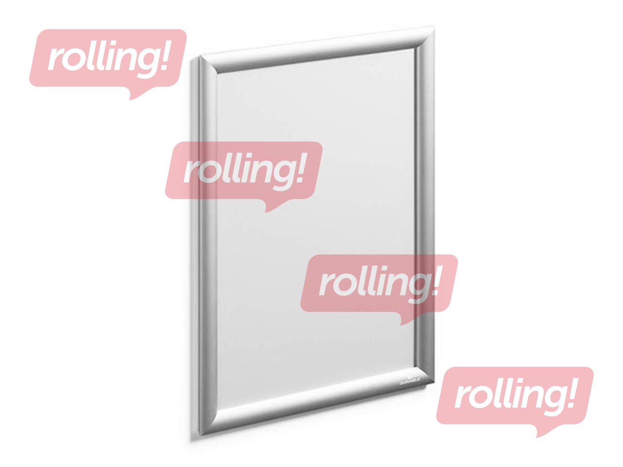 Alumiiniumprofiili raam koos klambritega Durable, A3, hõbedane