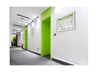 Алюминиевая рамка с зажимами Durable, A2, серебристая