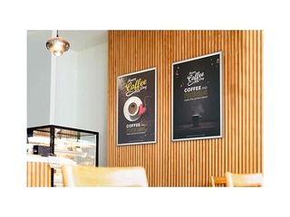 Alumīnija profilu rāmis ar skavām Durable, A1, sudraba