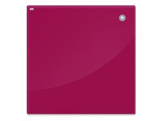 Magnetic glassboard 2x3, v cm, raspberry color